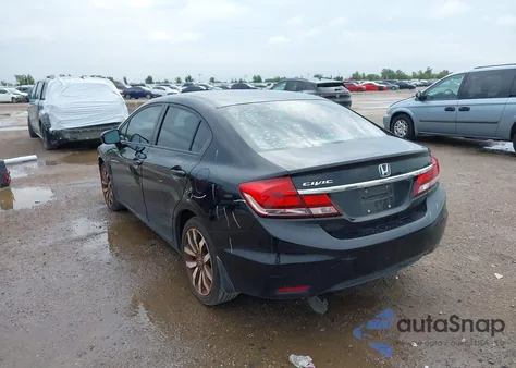 2014 Honda Civic Ex-L z USA, uszkodzony, nr VIN 19XFB2F94EE081525